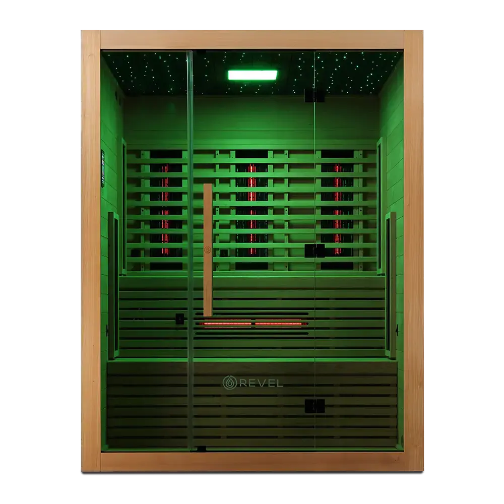 Revel NordicWave Infrared & Traditional Hybrid Sauna - Next Gen - Image 15