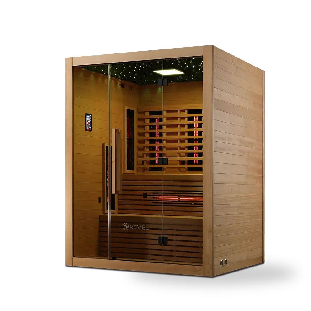 Revel NordicWave Infrared & Traditional Hybrid Sauna - Next Gen - Image 16