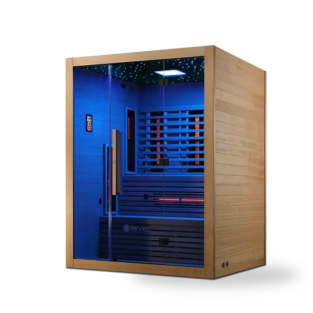 Revel NordicWave Infrared & Traditional Hybrid Sauna - Next Gen - Image 17
