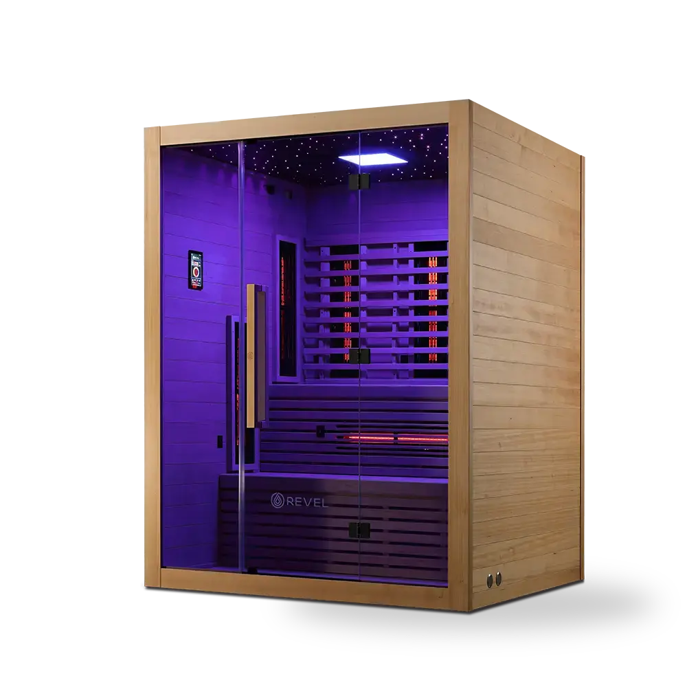 Revel NordicWave Infrared & Traditional Hybrid Sauna - Next Gen - Image 18
