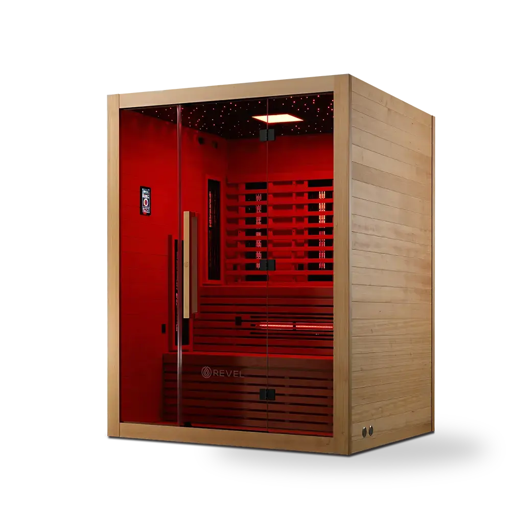 Revel NordicWave Infrared & Traditional Hybrid Sauna - Next Gen - Image 20