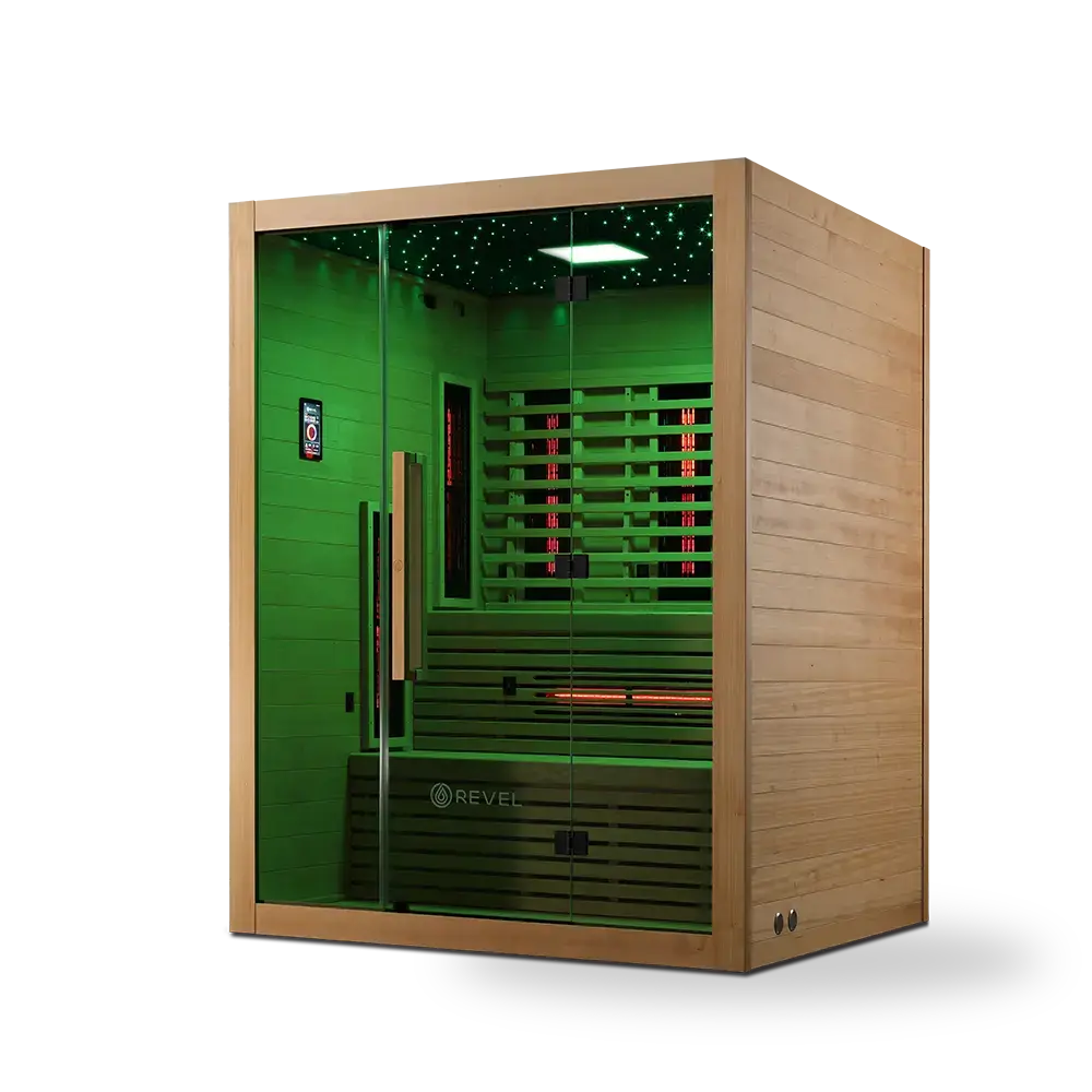 Revel NordicWave Infrared & Traditional Hybrid Sauna - Next Gen - Image 21