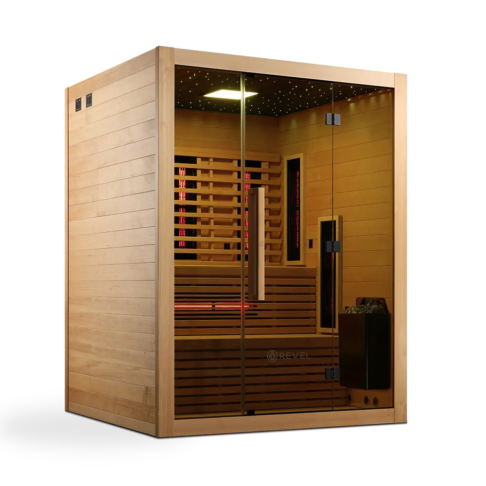 Revel NordicWave Infrared & Traditional Hybrid Sauna - Next Gen - Image 22