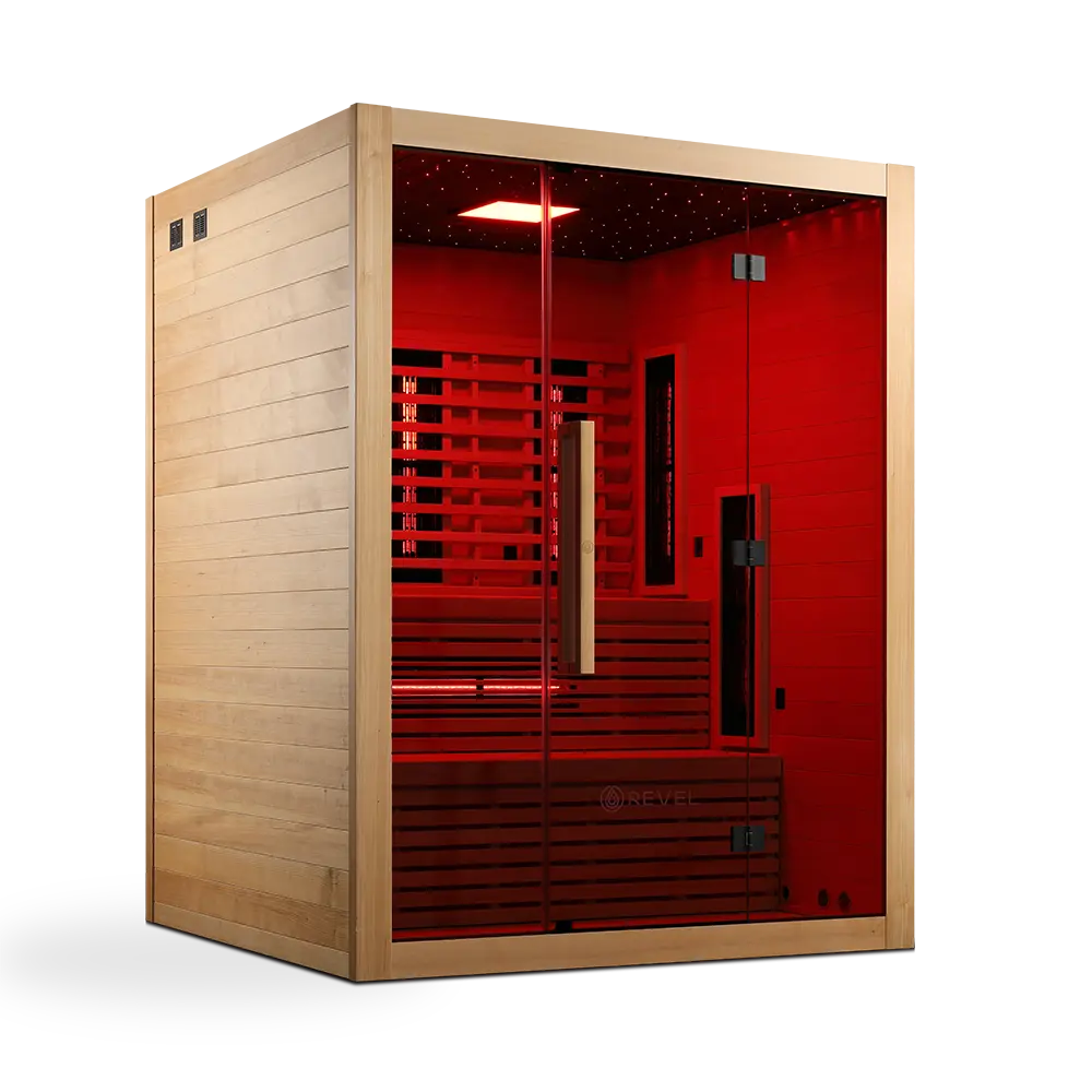 Revel NordicWave Infrared & Traditional Hybrid Sauna - Next Gen - Image 23