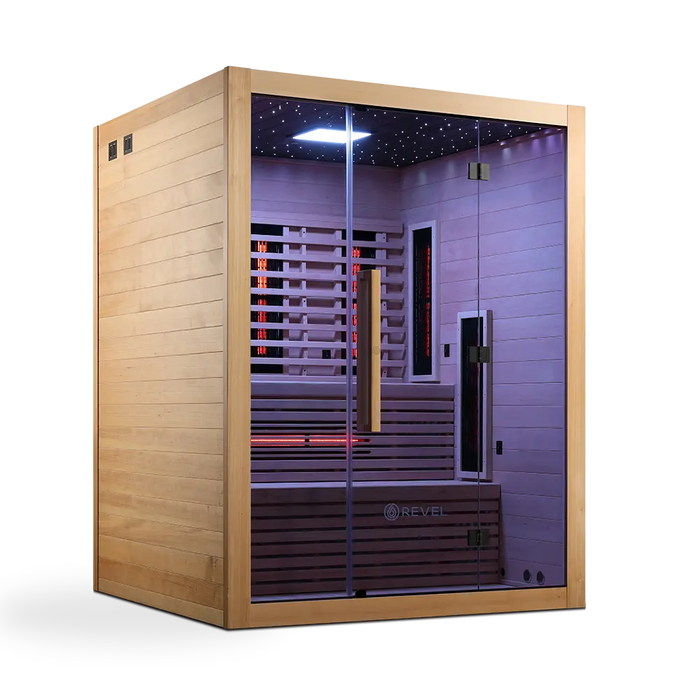 Revel NordicWave Infrared & Traditional Hybrid Sauna - Next Gen - Image 24