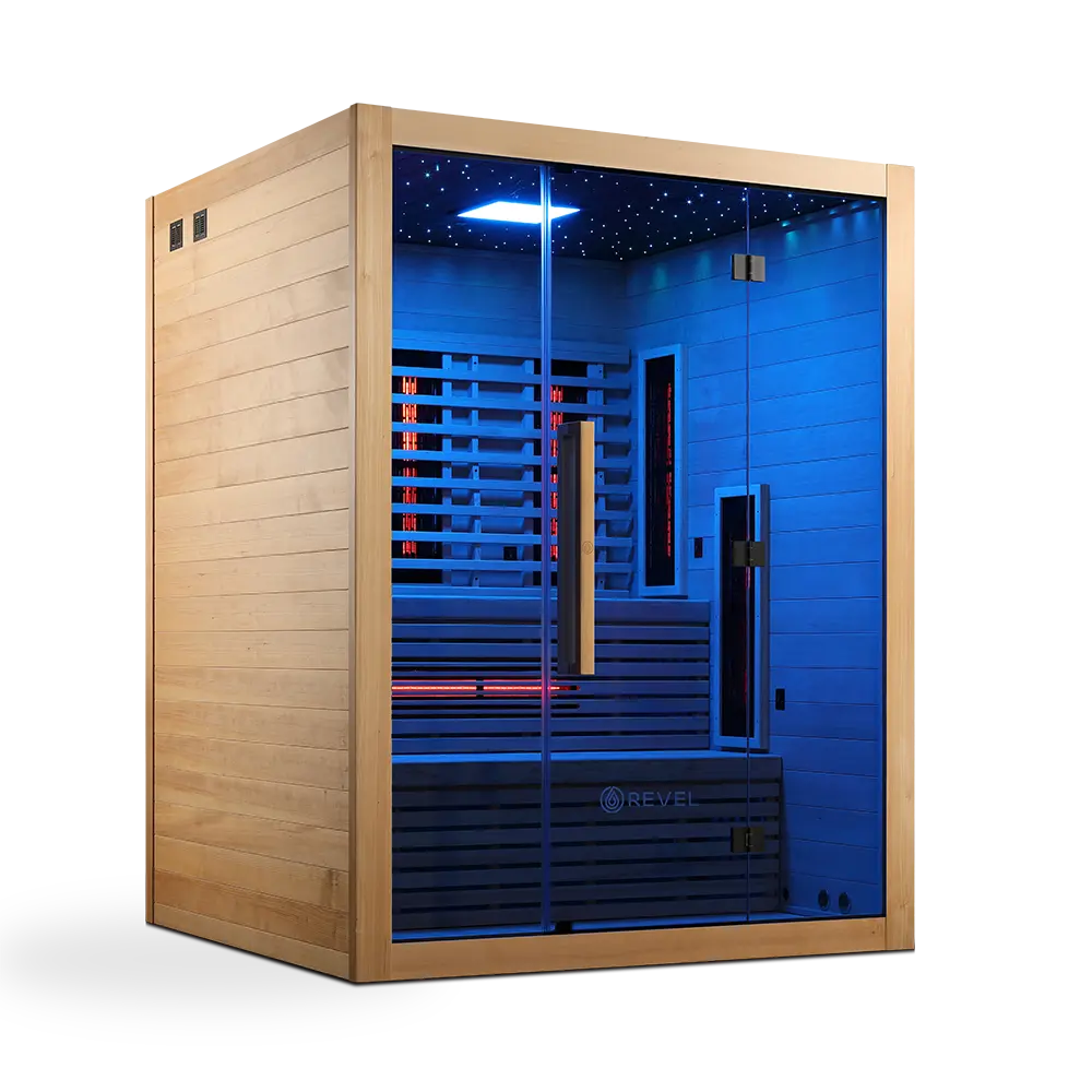 Revel NordicWave Infrared & Traditional Hybrid Sauna - Next Gen - Image 25