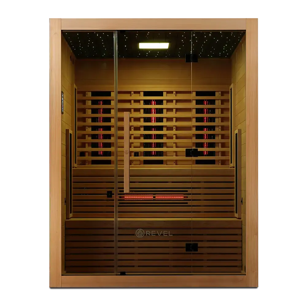 Revel NordicWave Infrared & Traditional Hybrid Sauna - Next Gen - Image 3