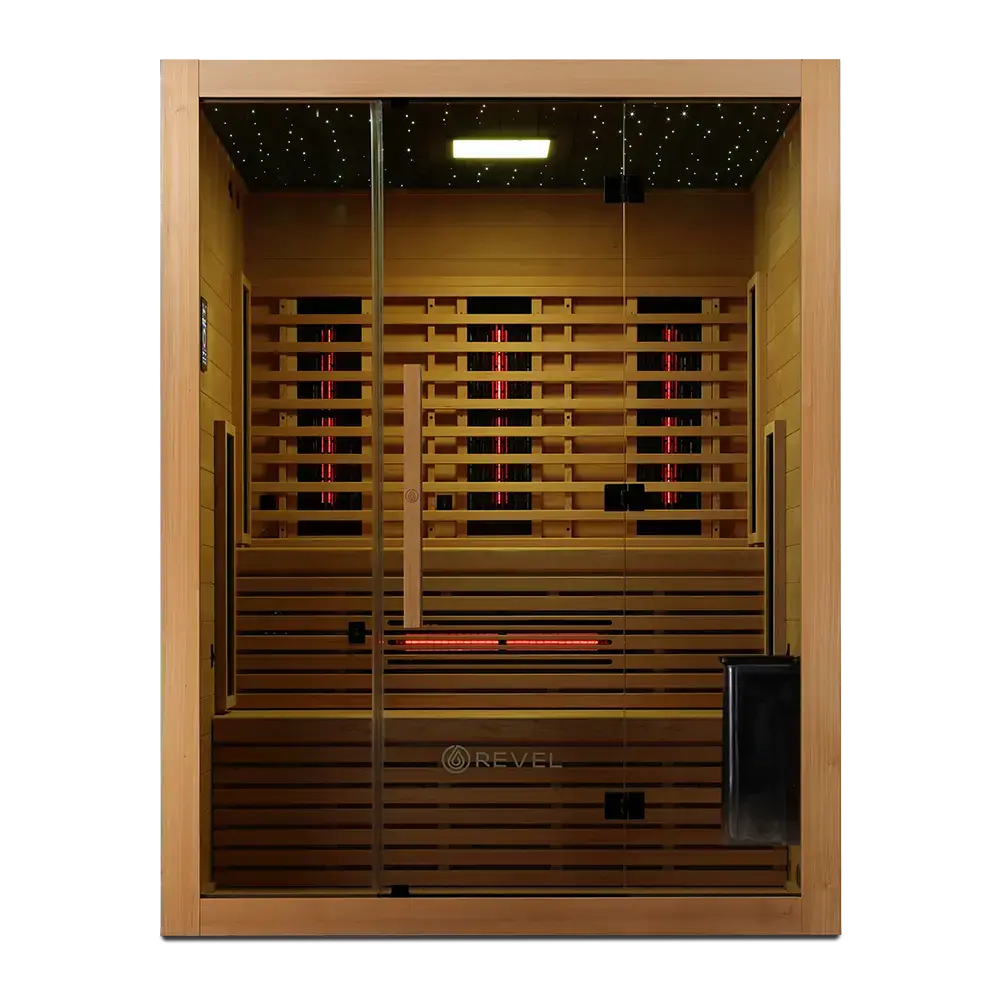 Revel NordicWave Infrared & Traditional Hybrid Sauna - Next Gen - Image 9