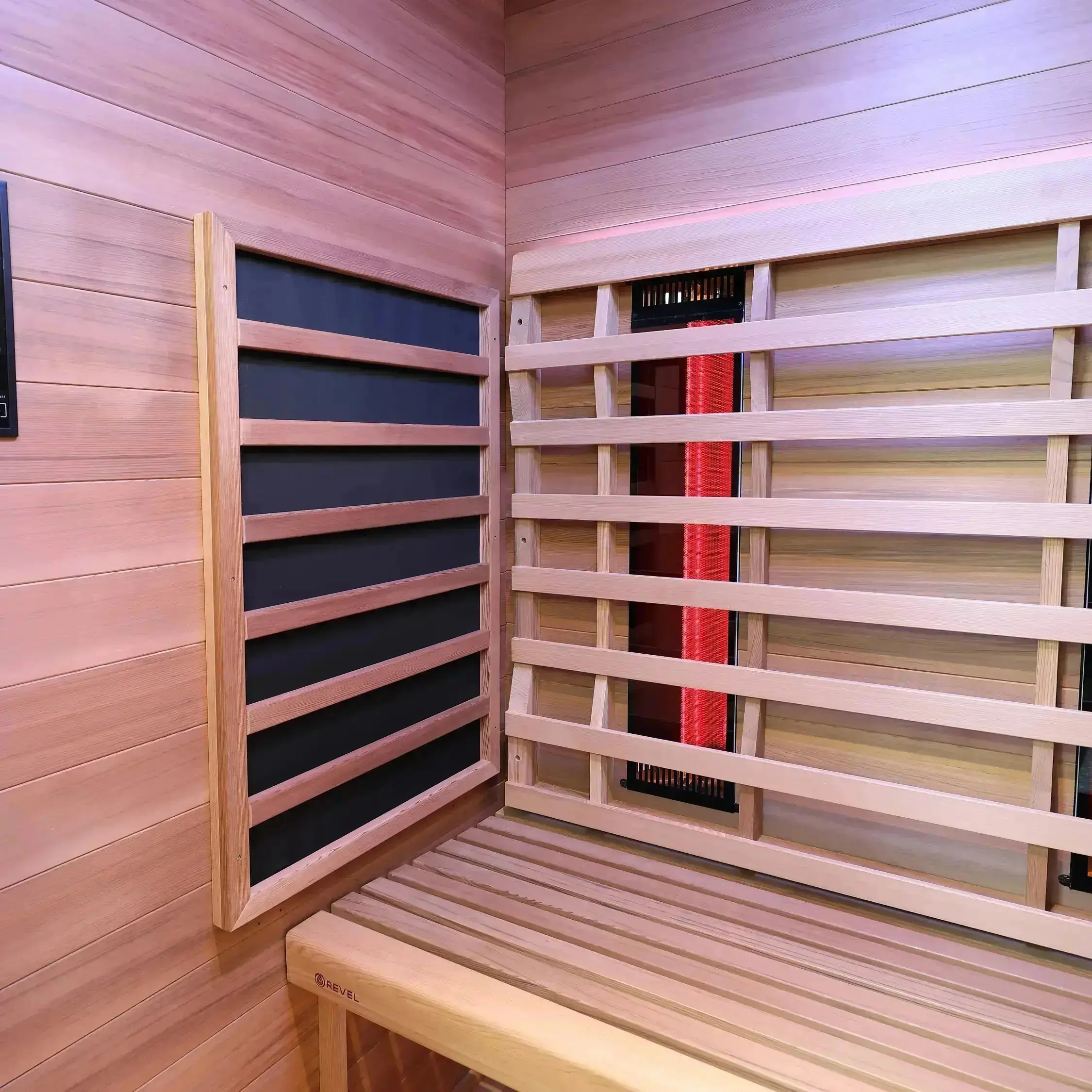 Revel Nova (Gen 1) - 2 Person Full Spectrum Infrared Cedar Sauna - Image 12