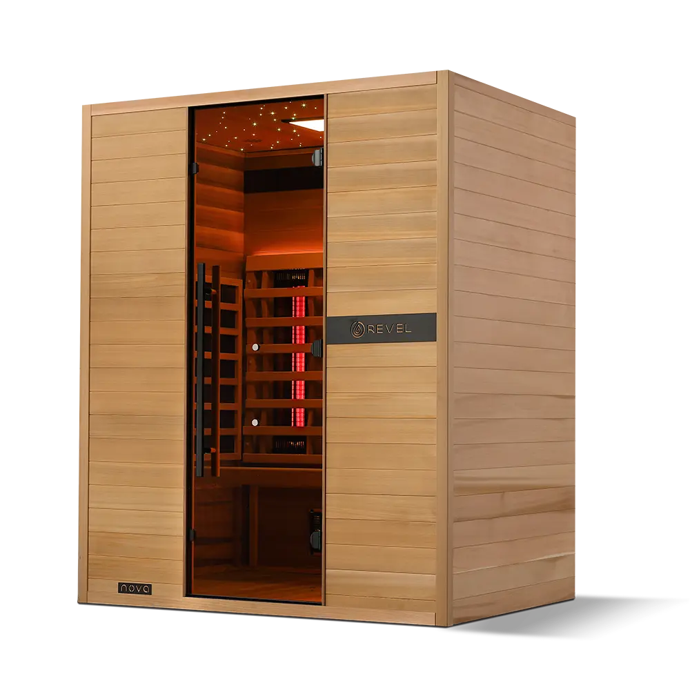 Revel Nova 3 Person Full Spectrum Infrared Sauna - Next Gen - Image 10