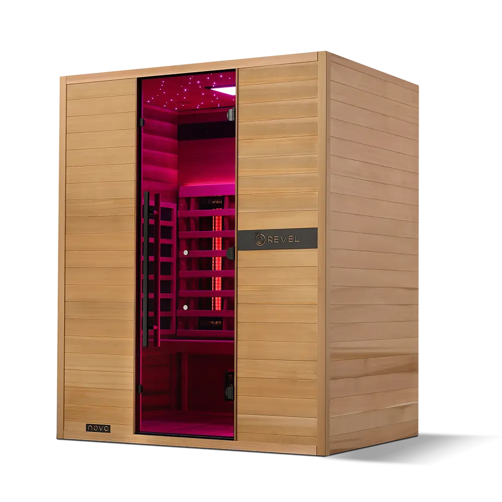 Revel Nova 3 Person Full Spectrum Infrared Sauna - Next Gen - Image 11