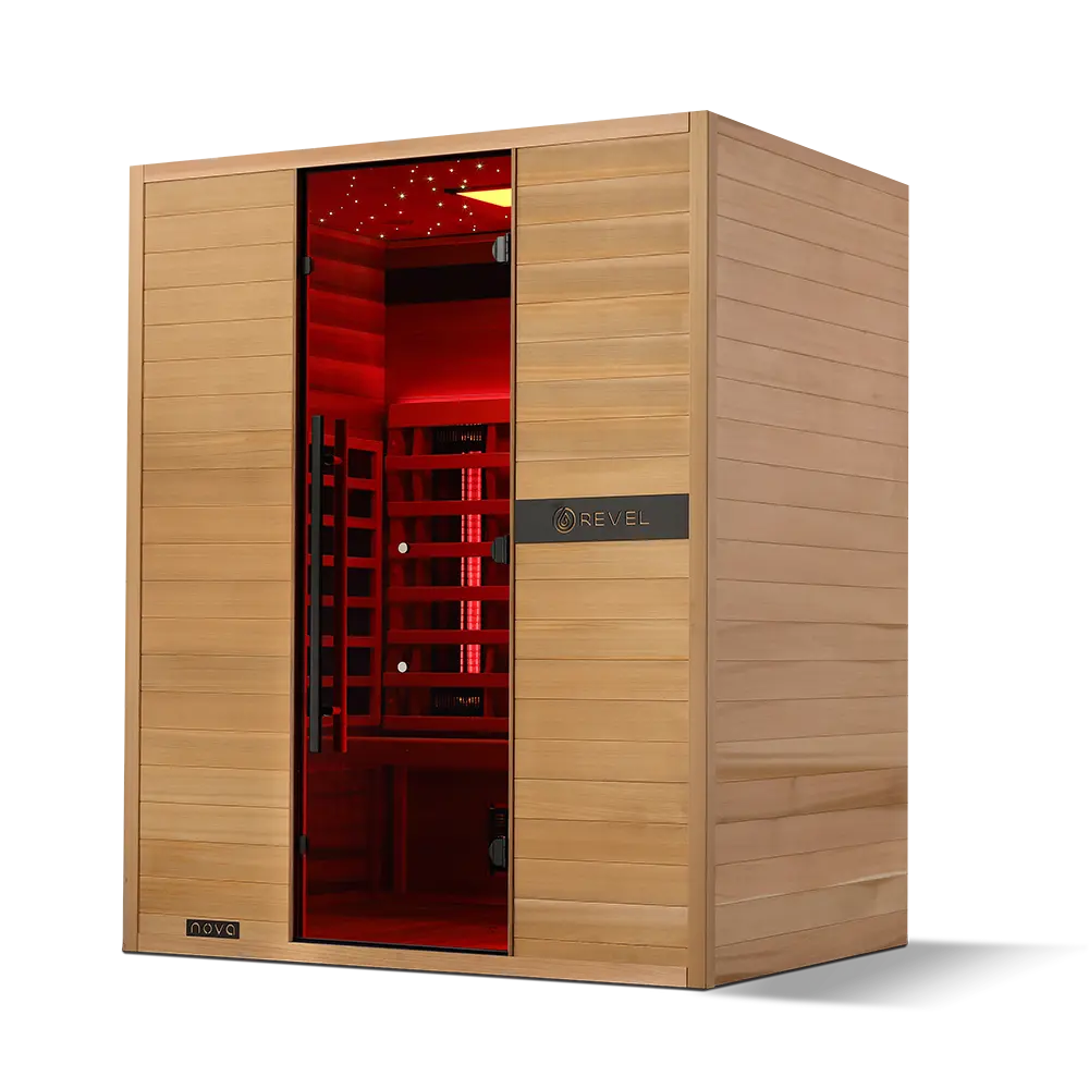 Revel Nova 3 Person Full Spectrum Infrared Sauna - Next Gen - Image 12