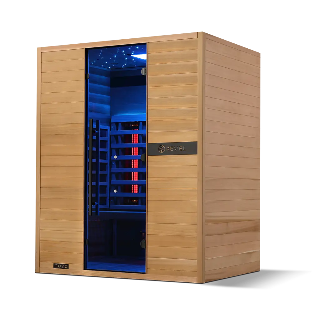 Revel Nova 3 Person Full Spectrum Infrared Sauna - Next Gen - Image 15
