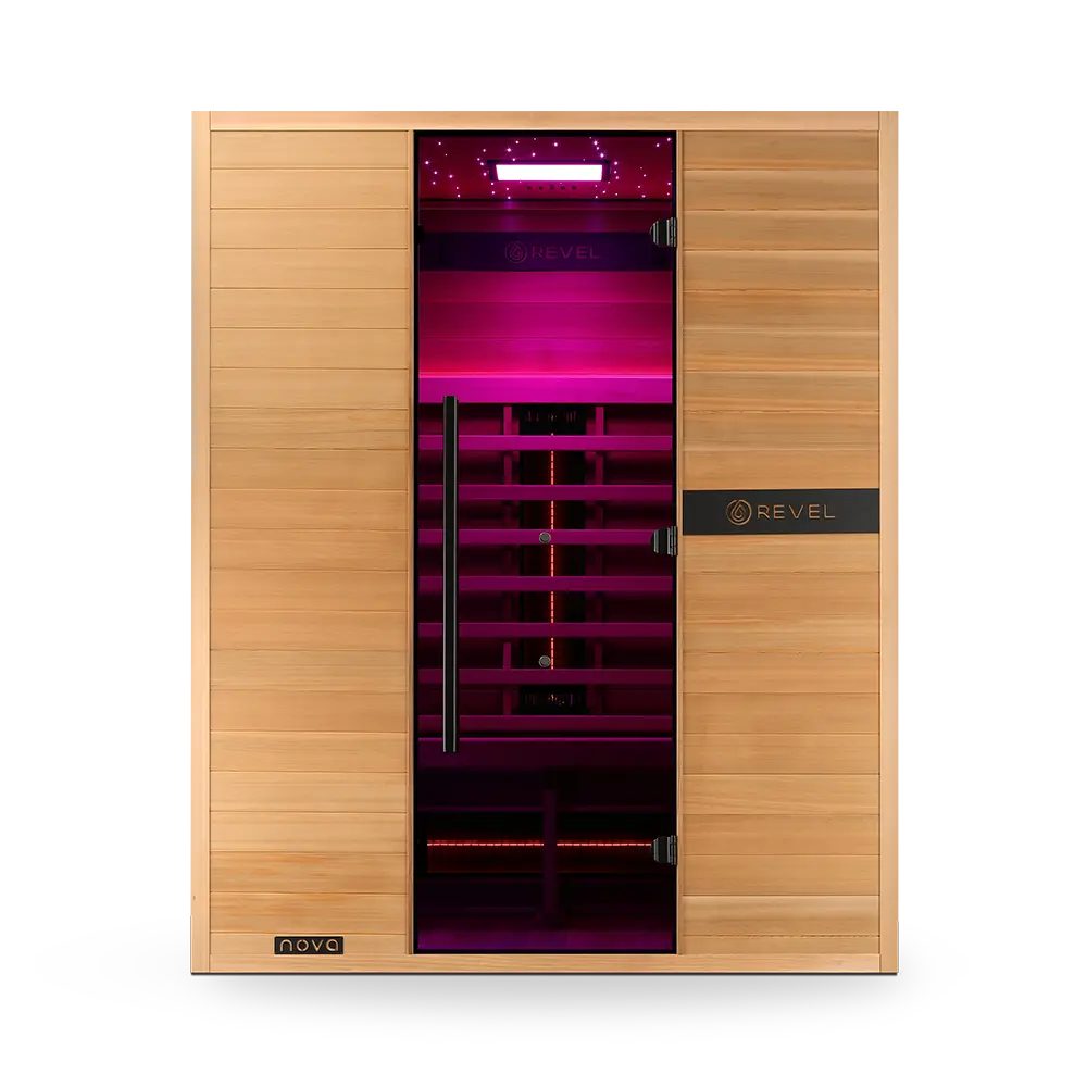 Revel Nova 3 Person Full Spectrum Infrared Sauna - Next Gen - Image 17