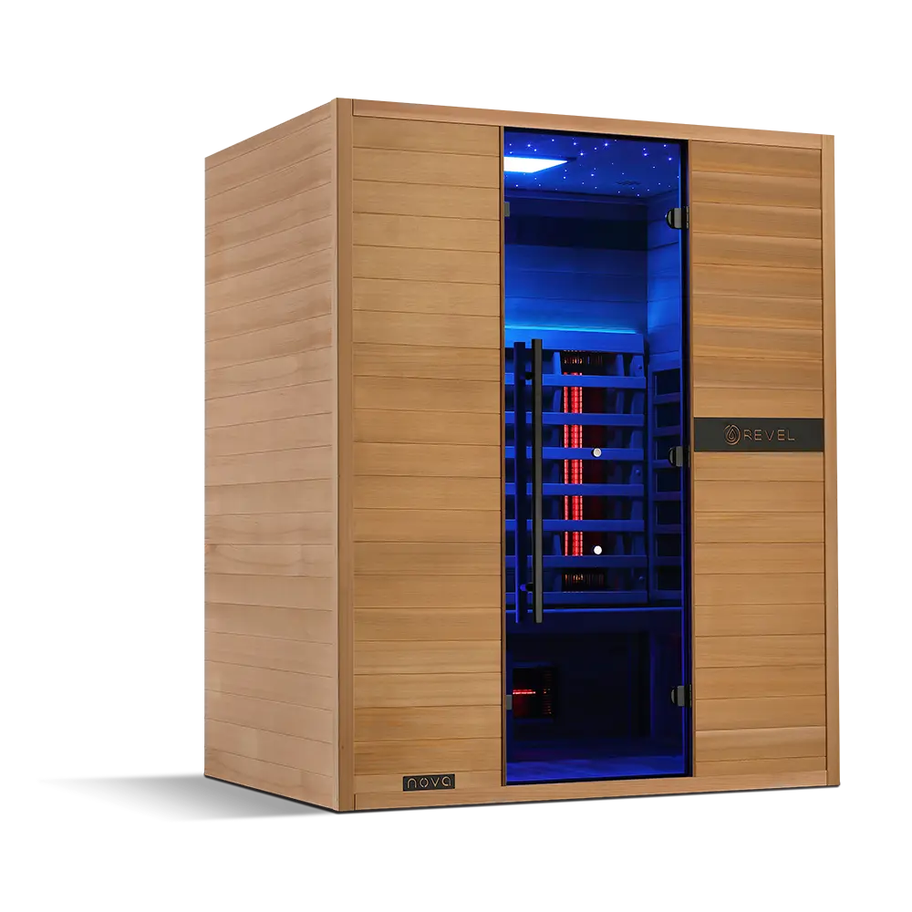 Revel Nova 3 Person Full Spectrum Infrared Sauna - Next Gen - Image 19