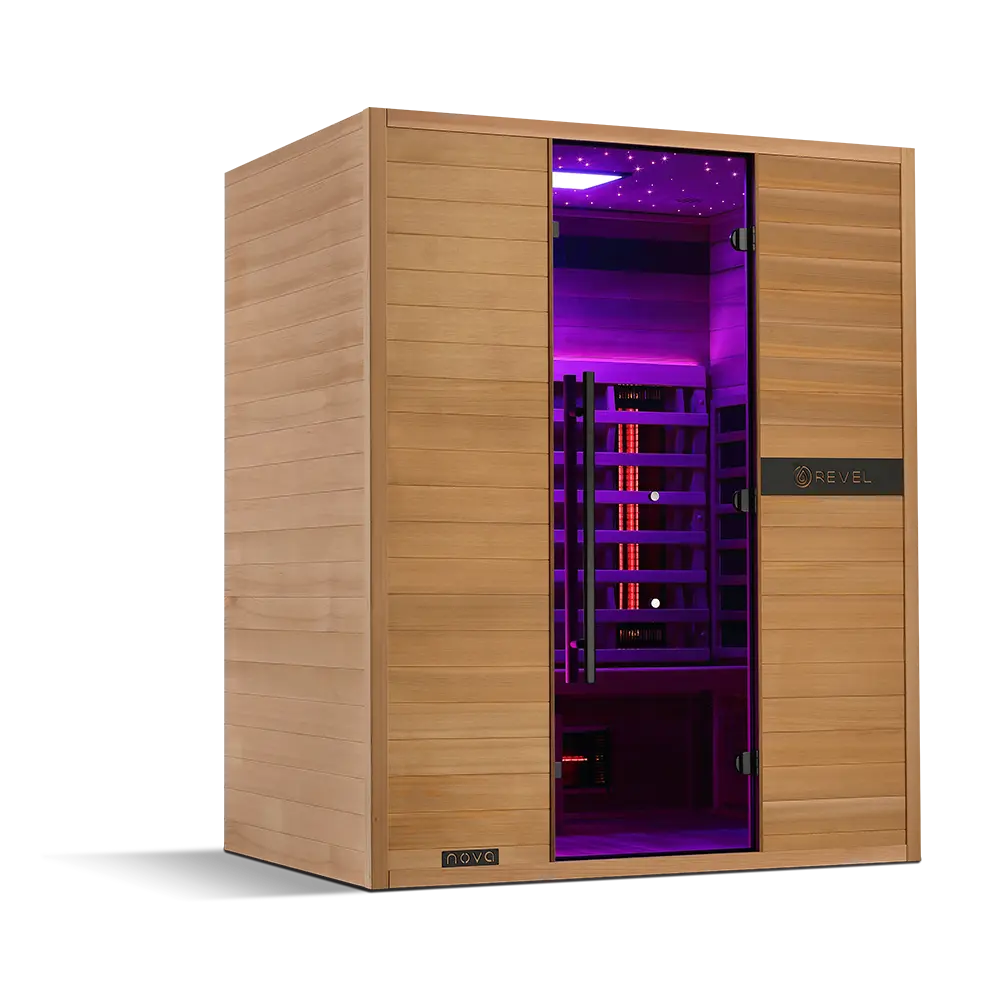 Revel Nova 3 Person Full Spectrum Infrared Sauna - Next Gen - Image 20