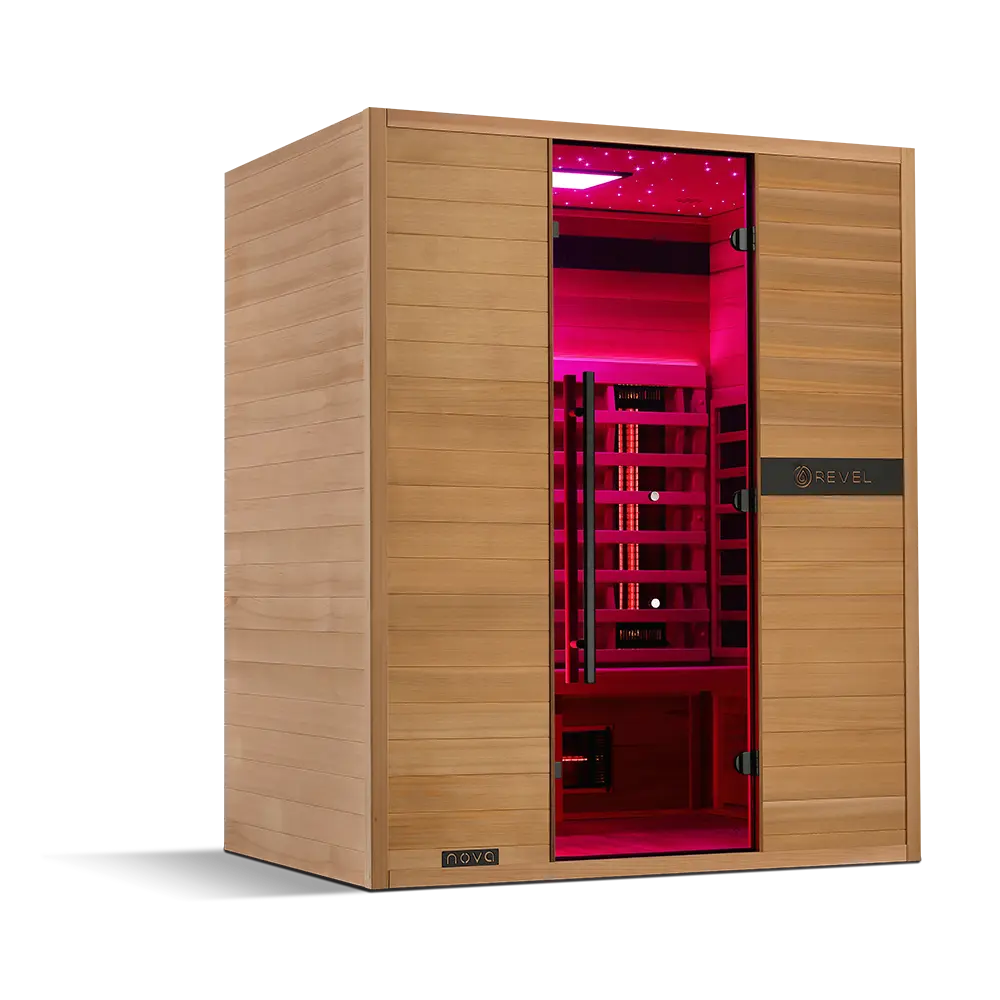 Revel Nova 3 Person Full Spectrum Infrared Sauna - Next Gen - Image 21