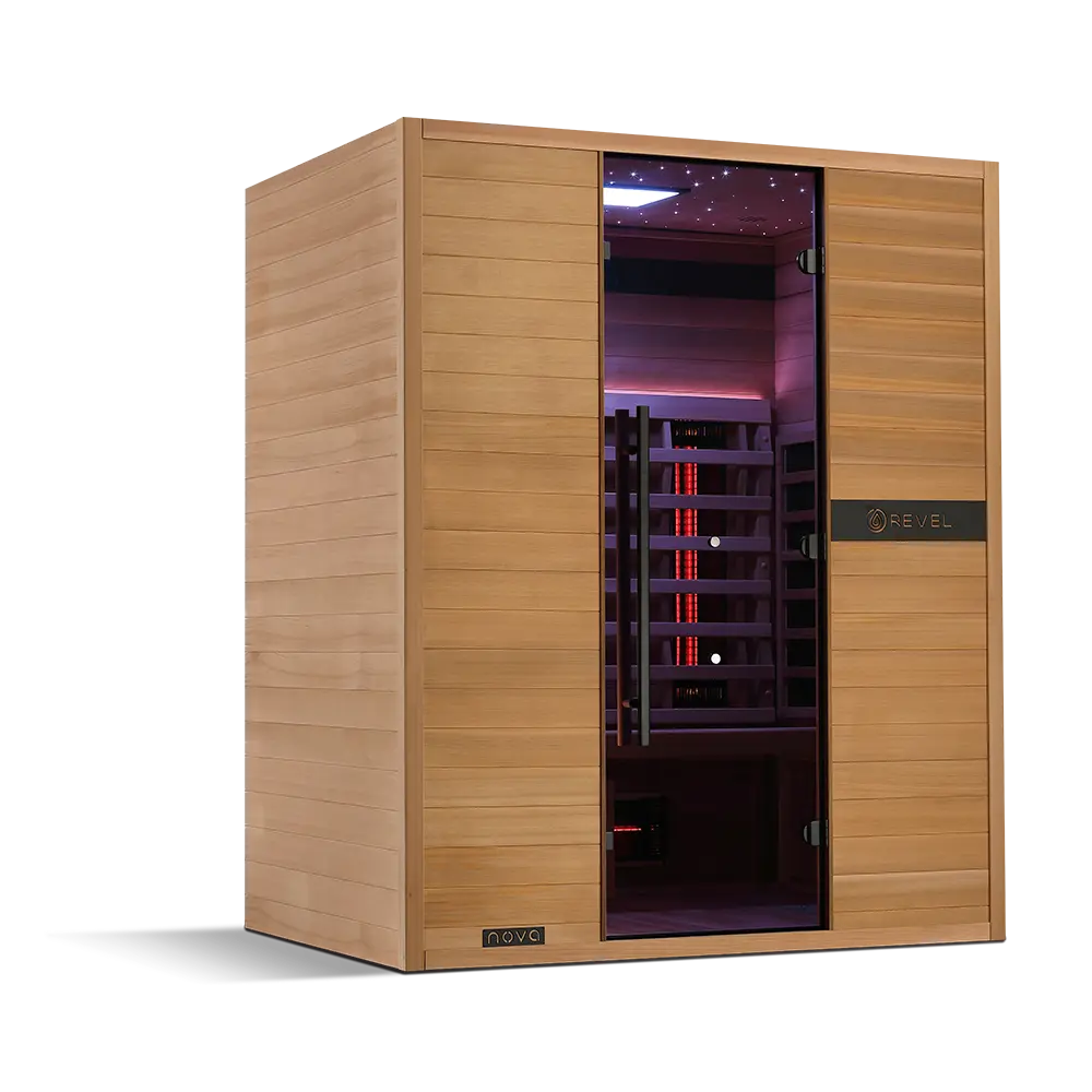 Revel Nova 3 Person Full Spectrum Infrared Sauna - Next Gen - Image 23