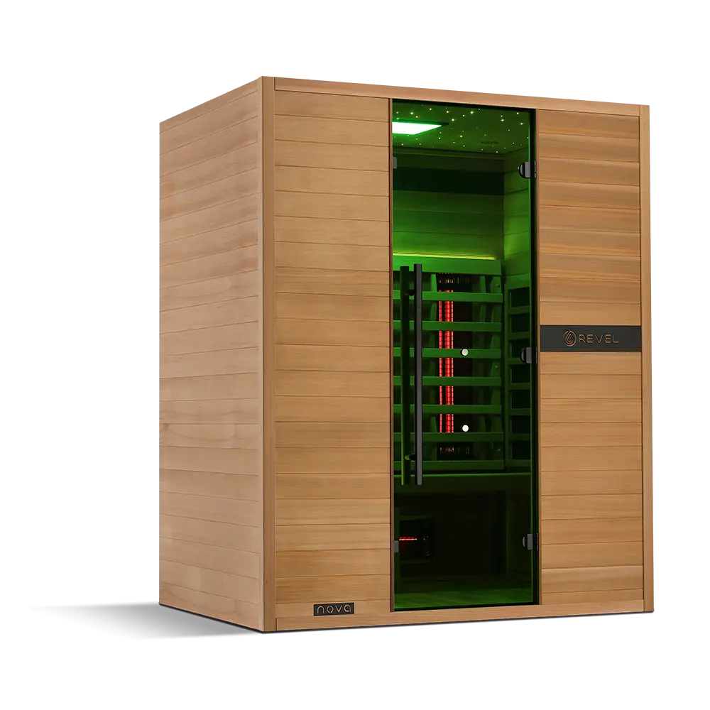 Revel Nova 3 Person Full Spectrum Infrared Sauna - Next Gen - Image 24