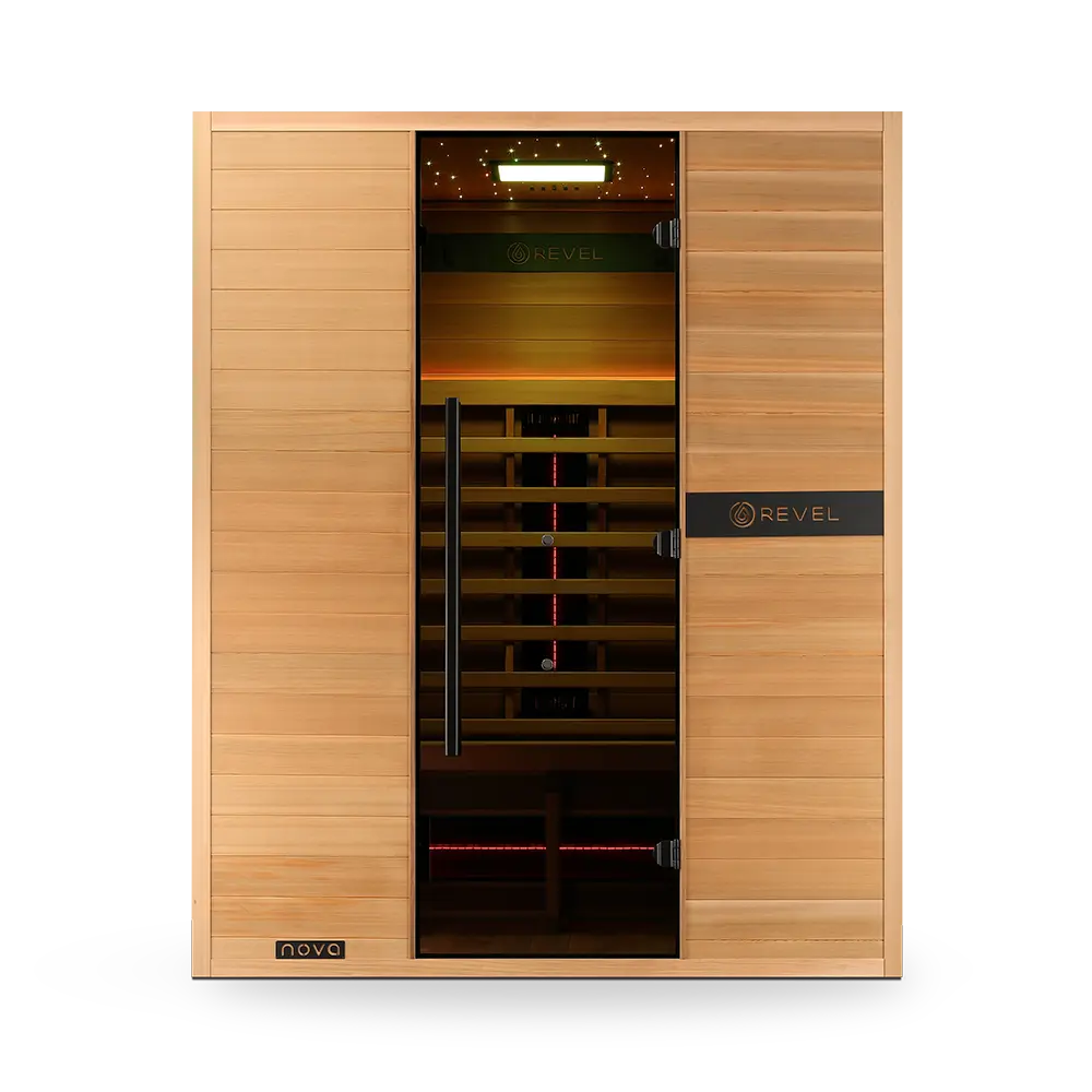 Revel Nova 3 Person Full Spectrum Infrared Sauna - Next Gen - Image 27