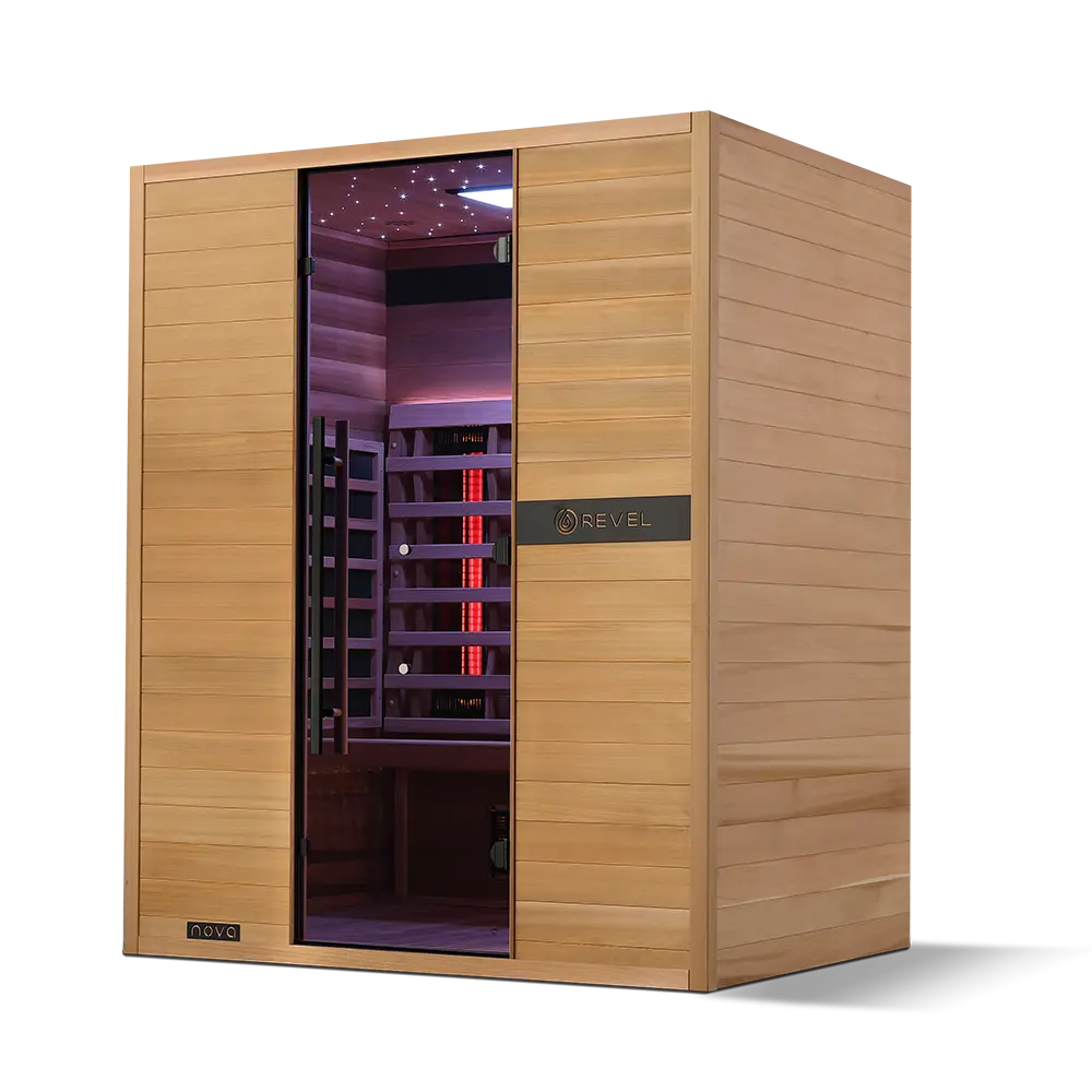 Revel Nova 3 Person Full Spectrum Infrared Sauna - Next Gen - Image 28