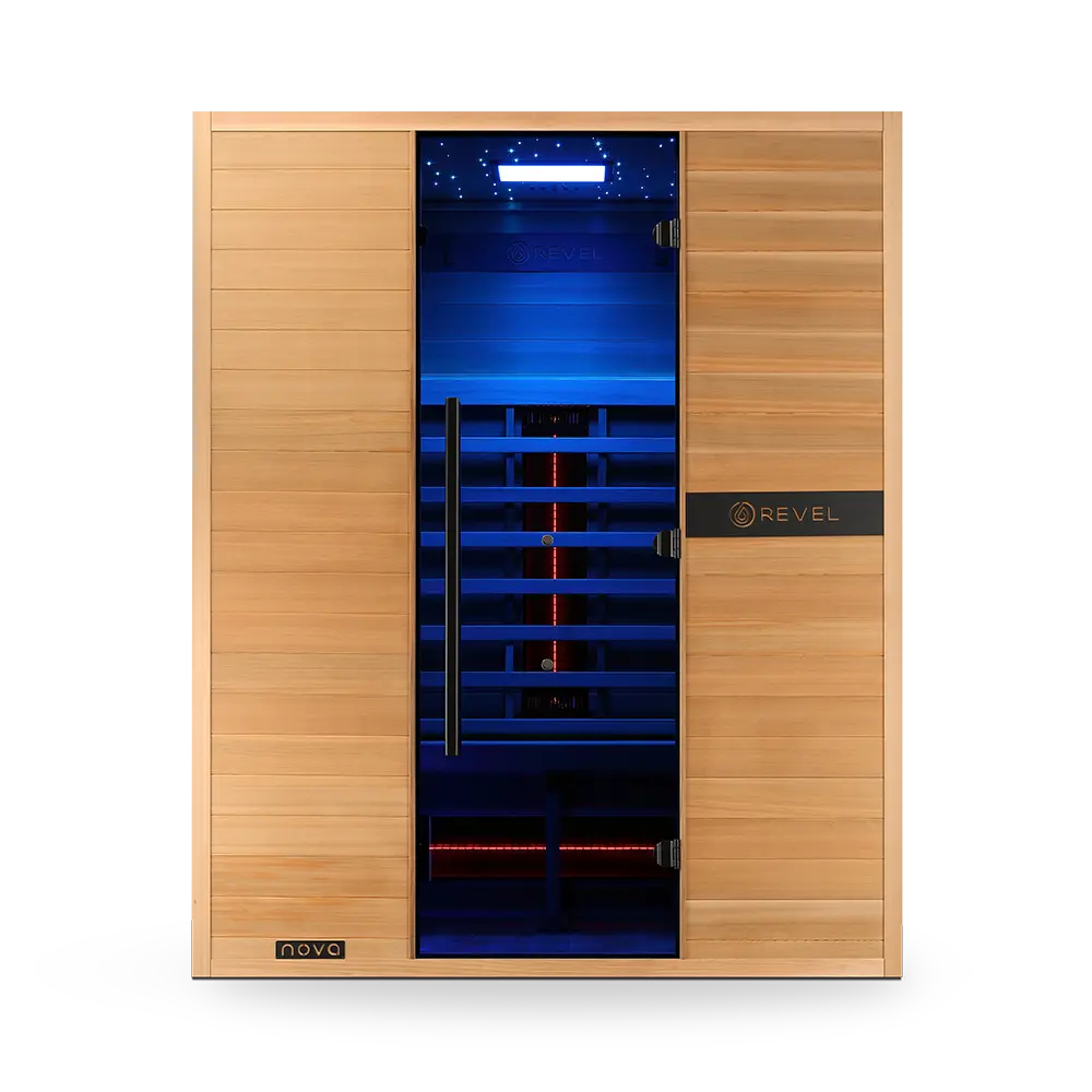 Revel Nova 3 Person Full Spectrum Infrared Sauna - Next Gen - Image 29