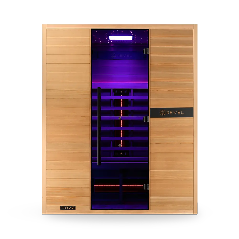 Revel Nova 3 Person Full Spectrum Infrared Sauna - Next Gen - Image 31