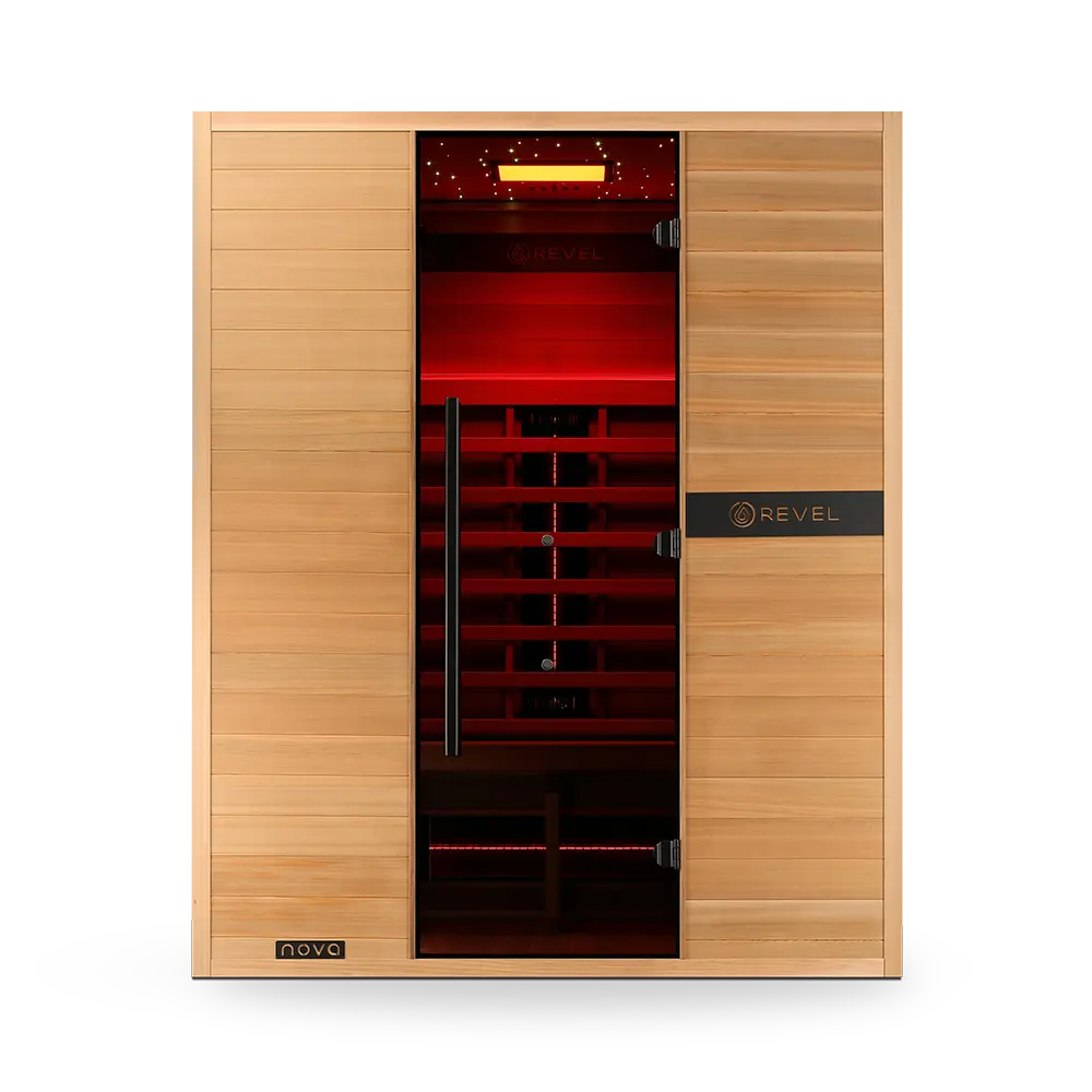 Revel Nova 3 Person Full Spectrum Infrared Sauna - Next Gen - Image 32
