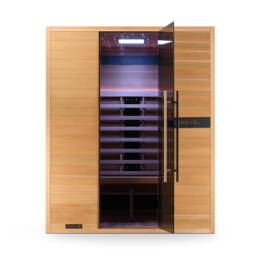 Revel Nova 3 Person Full Spectrum Infrared Sauna - Next Gen - Image 34