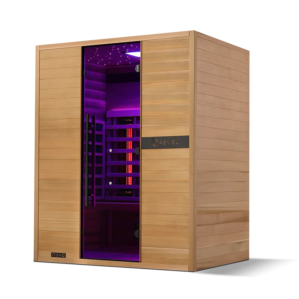 Revel Nova 3 Person Full Spectrum Infrared Sauna - Next Gen - Image 38