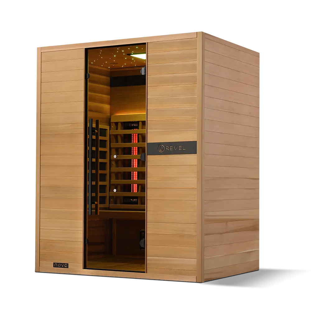 Revel Nova 3 Person Full Spectrum Infrared Sauna - Next Gen - Image 6