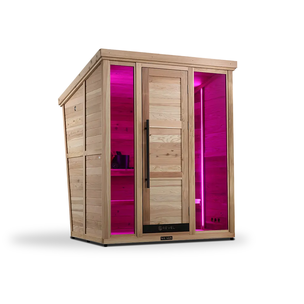 Revel Solaris (Gen 1) - 4 Person Traditional Outdoor Cabin Sauna - Image 14