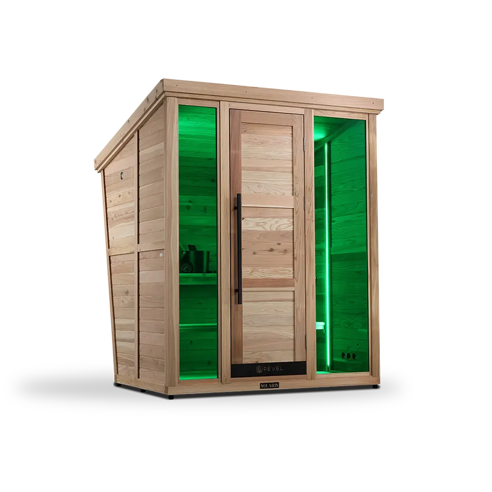 Revel Solaris (Gen 1) - 4 Person Traditional Outdoor Cabin Sauna - Image 15