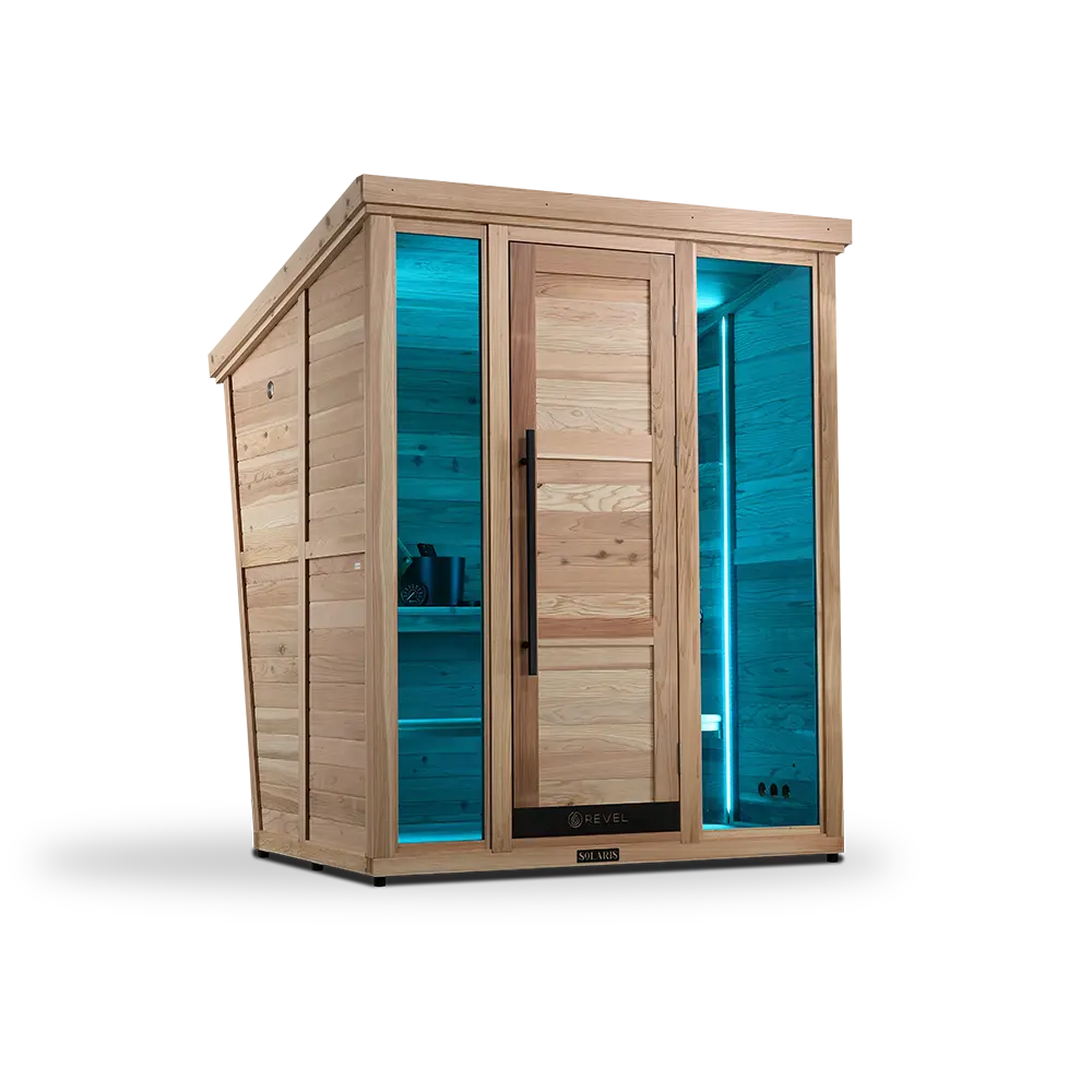 Revel Solaris (Gen 1) - 4 Person Traditional Outdoor Cabin Sauna - Image 16