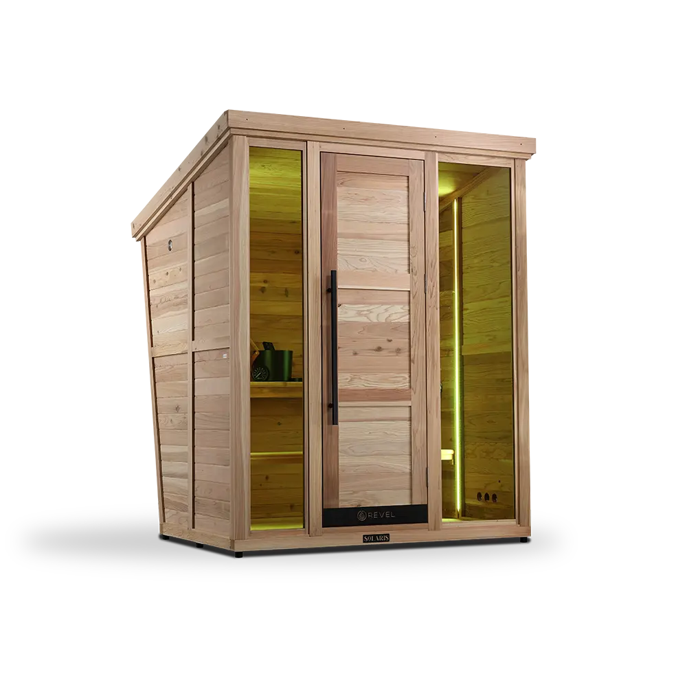 Revel Solaris (Gen 1) - 4 Person Traditional Outdoor Cabin Sauna - Image 17