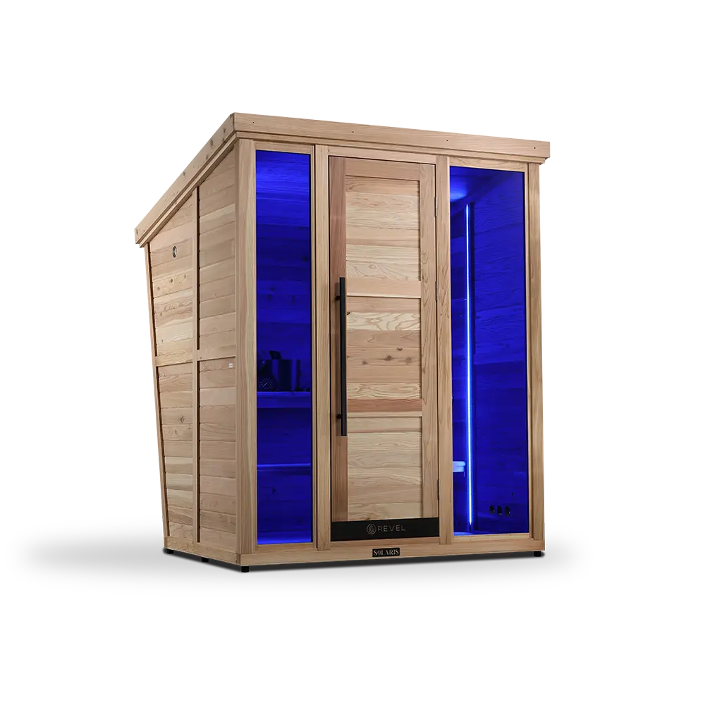 Revel Solaris (Gen 1) - 4 Person Traditional Outdoor Cabin Sauna - Image 18