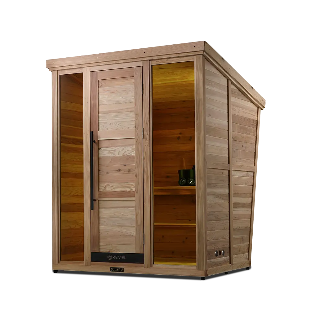 Revel Solaris (Gen 1) - 4 Person Traditional Outdoor Cabin Sauna - Image 20