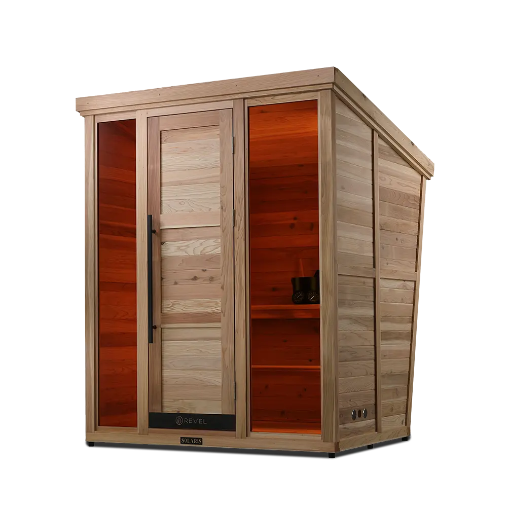 Revel Solaris (Gen 1) - 4 Person Traditional Outdoor Cabin Sauna - Image 21
