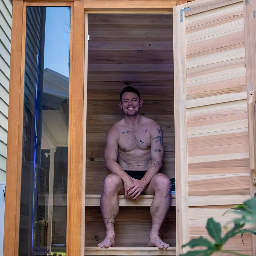 Revel Solaris (Gen 1) - 4 Person Traditional Outdoor Cabin Sauna - Image 5