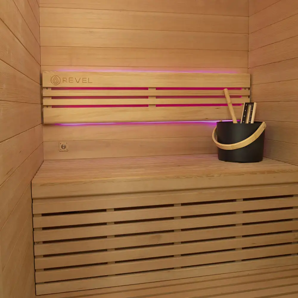 Revel Tampere 2 Person Traditional Finnish Sauna - Next Gen - Image 6