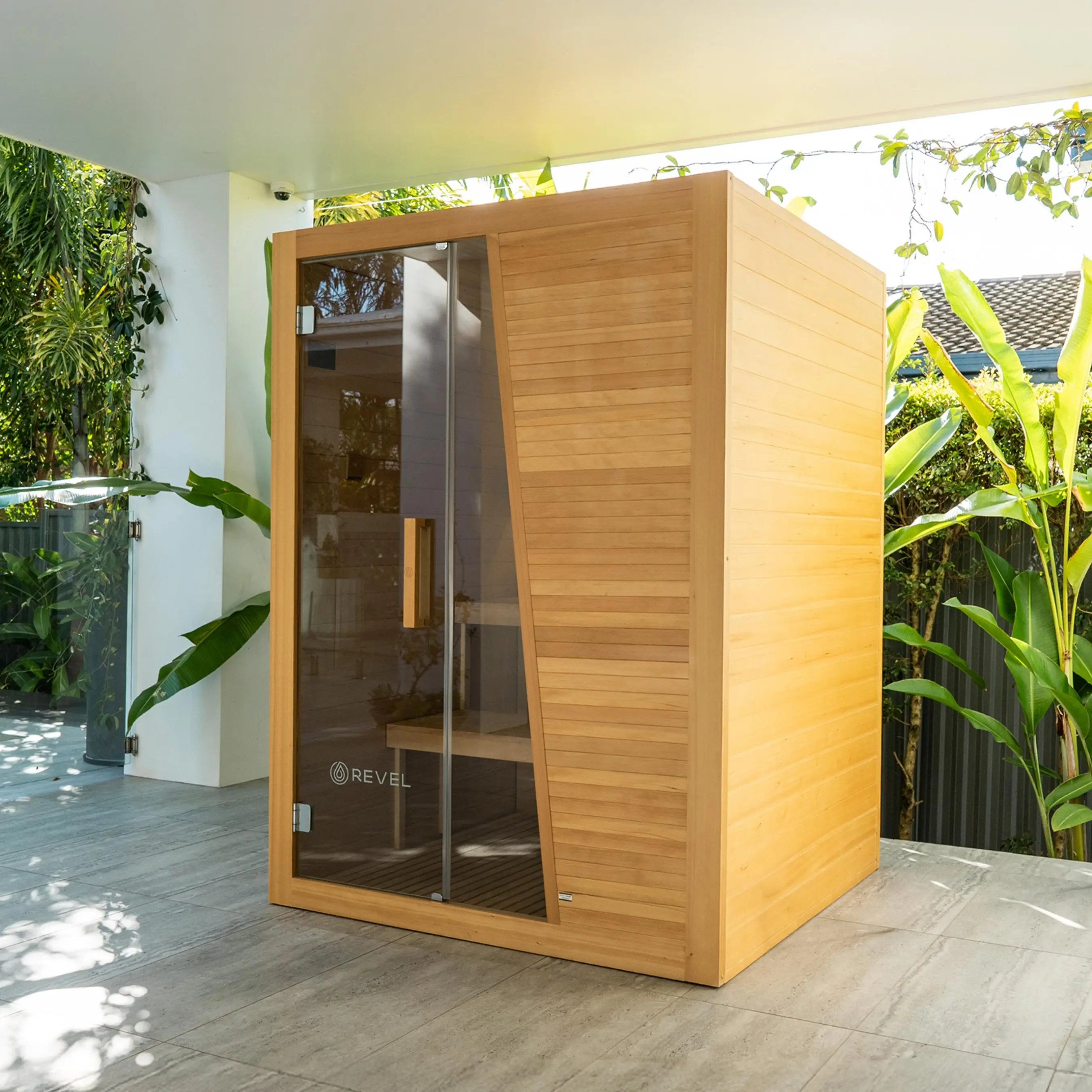 Revel Tampere (Gen 1) - 4 Person Double Tier Traditional Finnish Sauna - Image 4