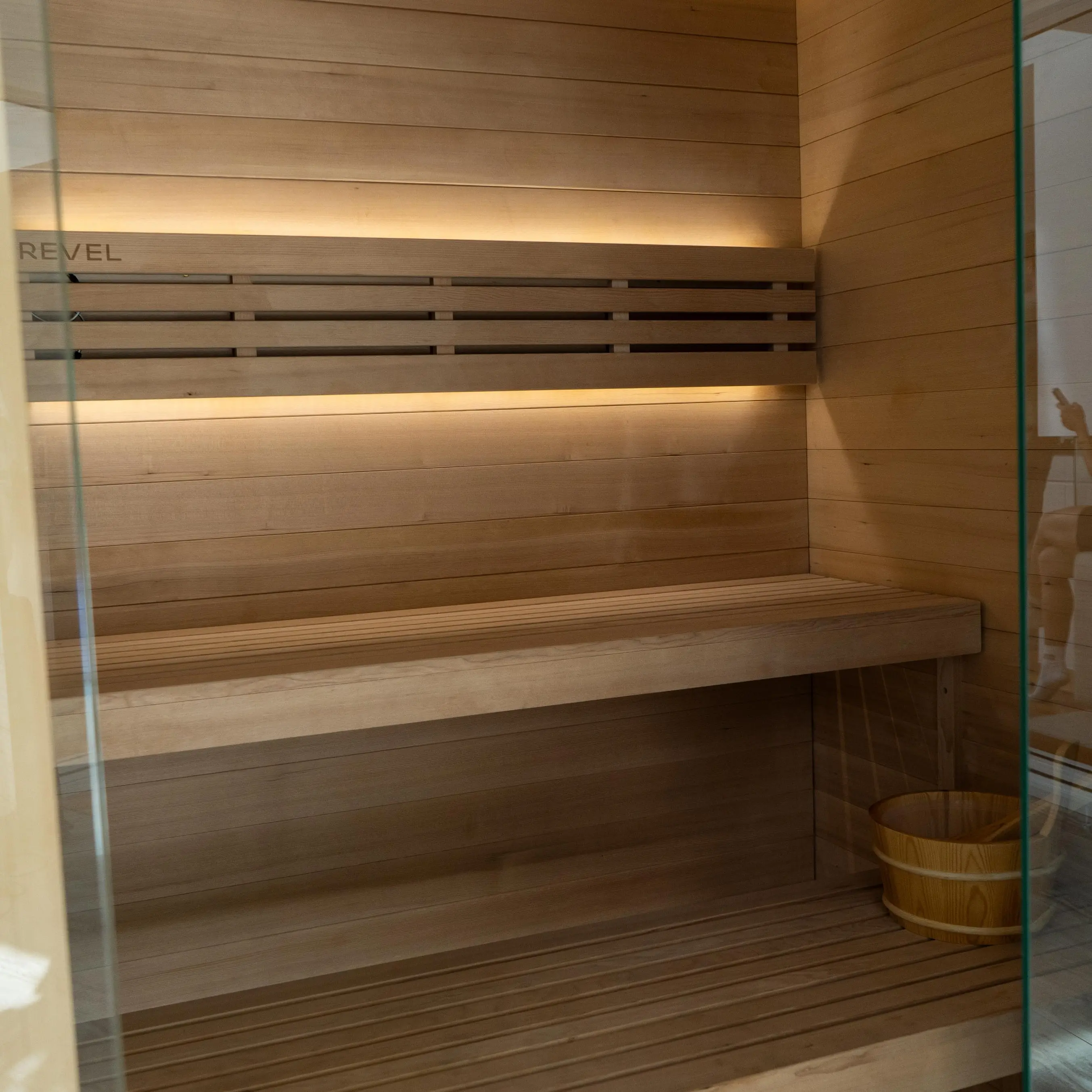 Revel Tampere (Gen 1) - 4 Person Double Tier Traditional Finnish Sauna - Image 6
