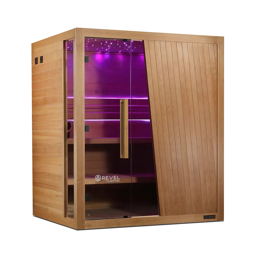 Revel Tampere 4 Person Traditional Finnish Sauna - Next Gen - Image 10