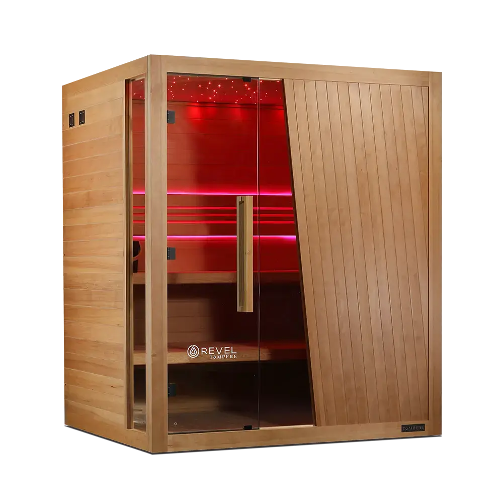 Revel Tampere 4 Person Traditional Finnish Sauna - Next Gen - Image 11