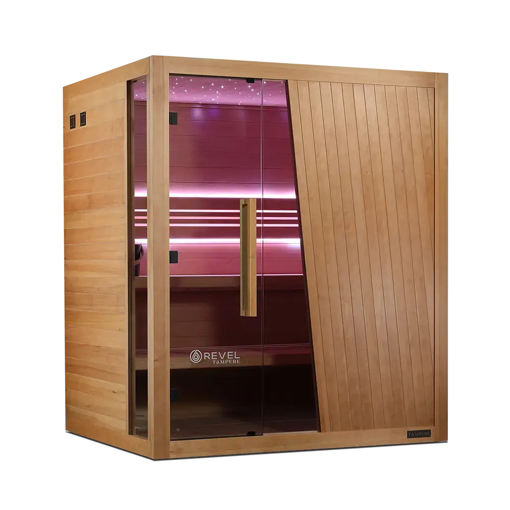 Revel Tampere 4 Person Traditional Finnish Sauna - Next Gen - Image 12