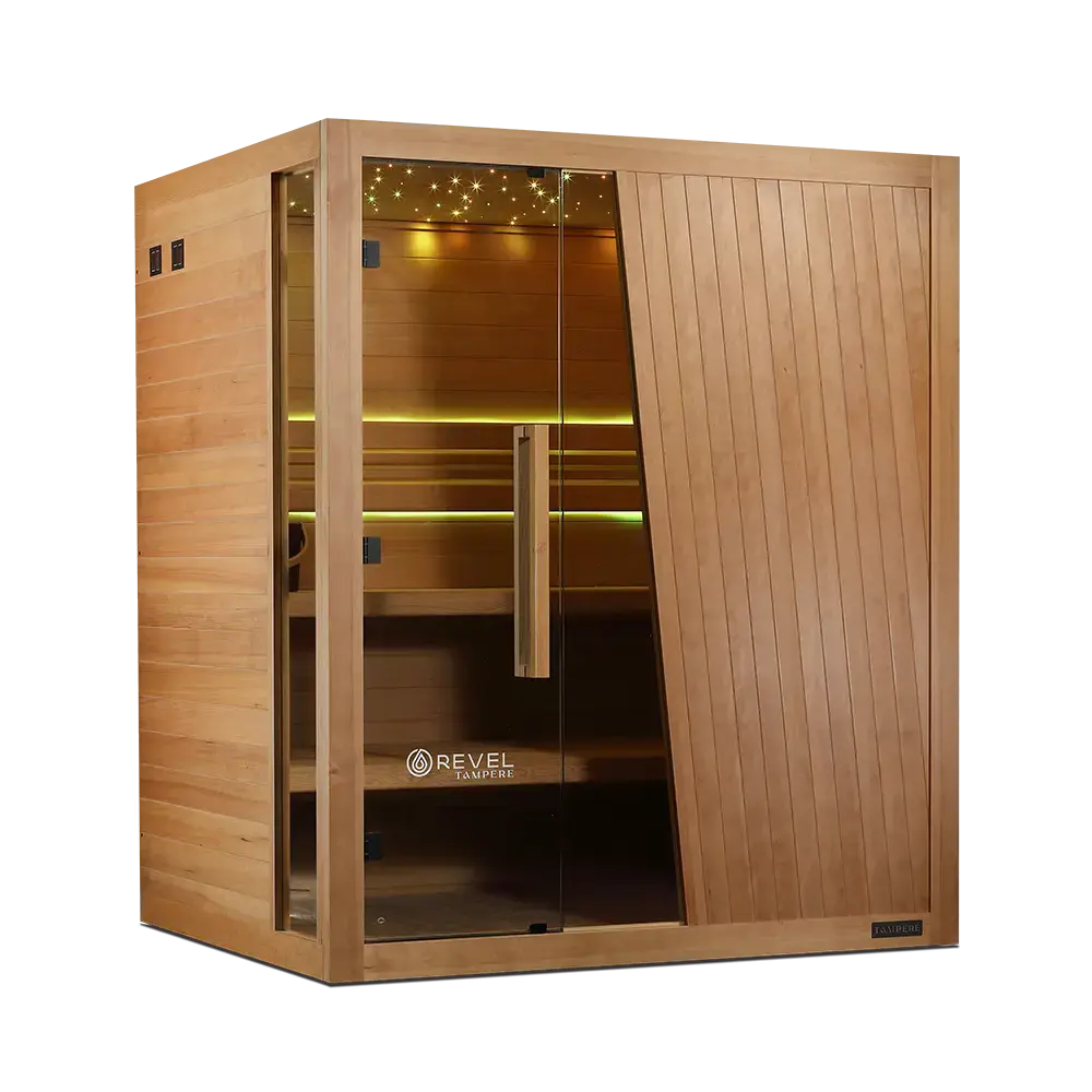 Revel Tampere 4 Person Traditional Finnish Sauna - Next Gen - Image 13