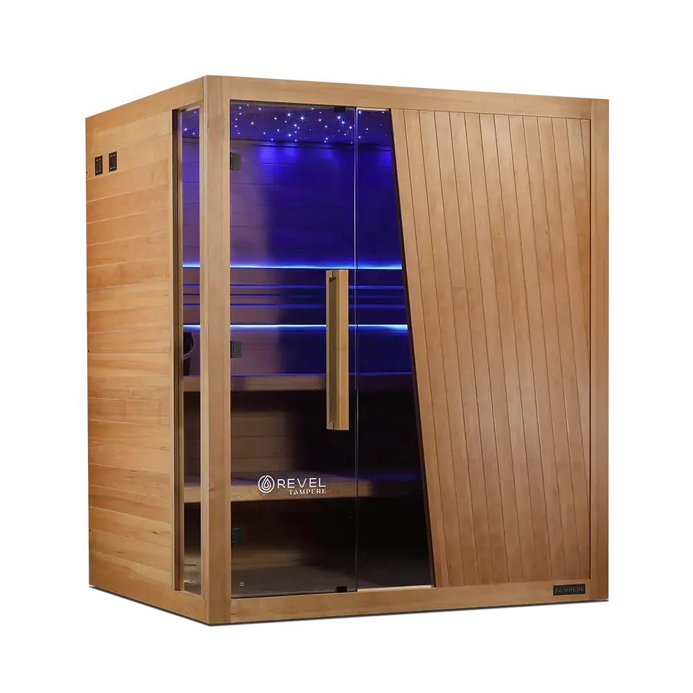 Revel Tampere 4 Person Traditional Finnish Sauna - Next Gen - Image 14