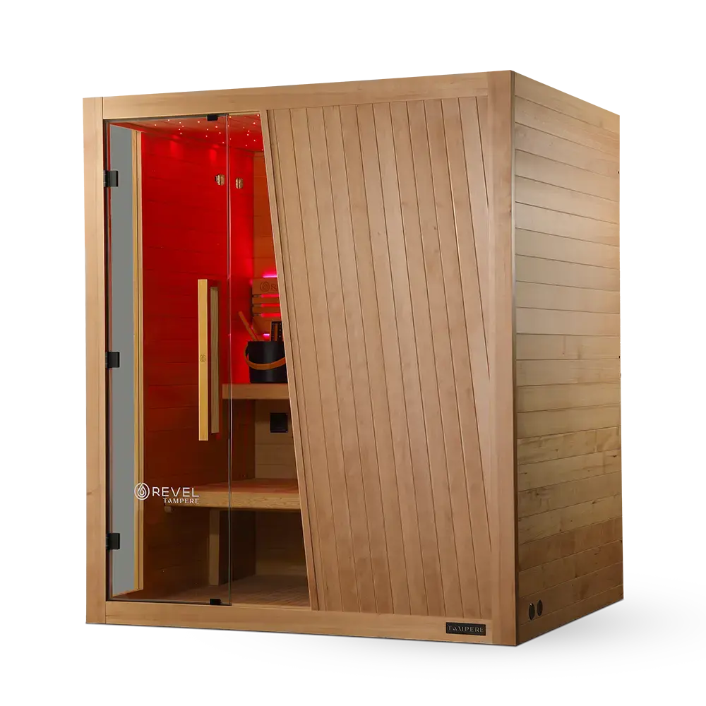 Revel Tampere 4 Person Traditional Finnish Sauna - Next Gen - Image 22