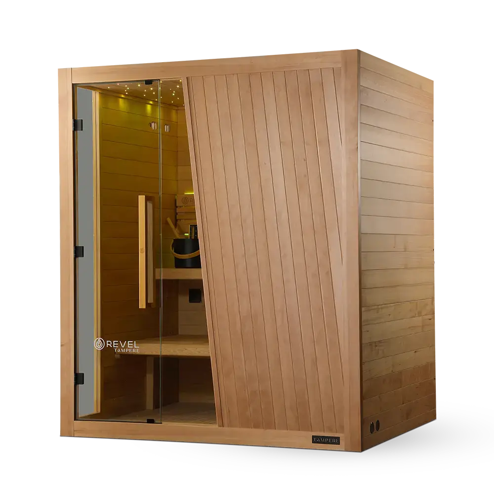 Revel Tampere 4 Person Traditional Finnish Sauna - Next Gen - Image 23