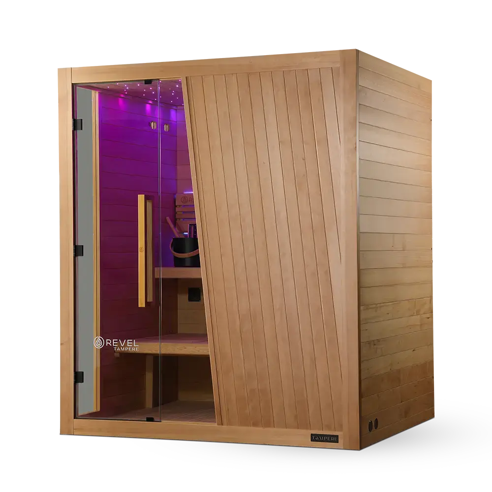 Revel Tampere 4 Person Traditional Finnish Sauna - Next Gen - Image 24